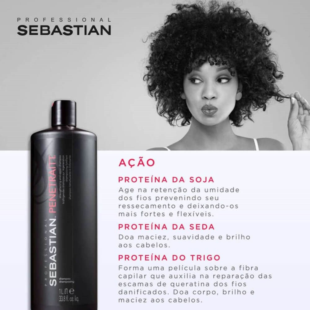 Shampoo Sebastian Penetraitt 1 Litro