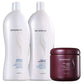 Kit Senscience Balance Shampoo + Condicionador 1 Litro + Inner Restore Intensif 500 ml