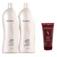 Kit Senscience Smooth Shampoo + Condicionador 1 Litro + Moisture Lock 150 ml