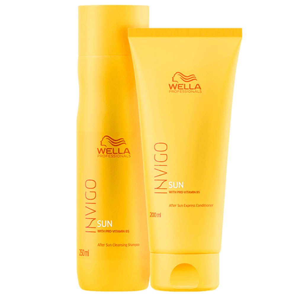 Kit Wella Invigo Sun Essential Shampoo 250 ml + Condicionador 200 ml
