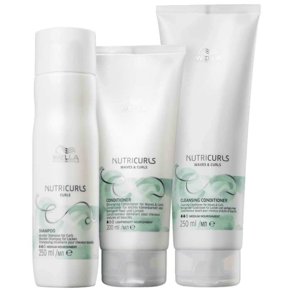 Kit Wella Nutricurls Home Care (3 Produtos)