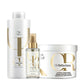 Kit Wella Oil Reflections Shampoo 1 Litro + Máscara 500 ml + Oleo Light 100 ml