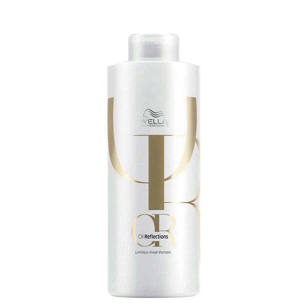 Kit Wella Oil Reflections Shampoo 1 Litro + Máscara 500 ml + Oleo Light 100 ml