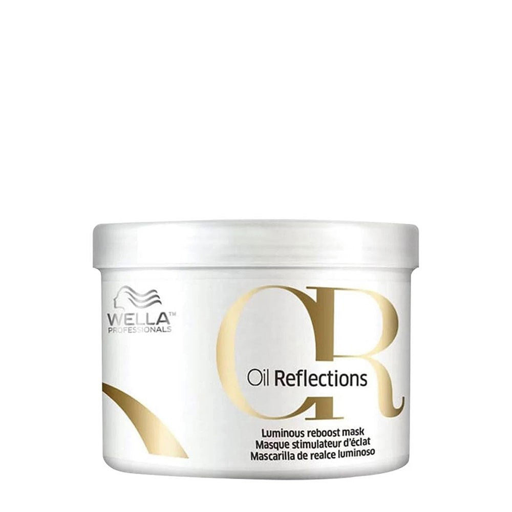 Kit Wella Oil Reflections Shampoo 1 Litro + Máscara 500 ml + Oleo Light 100 ml