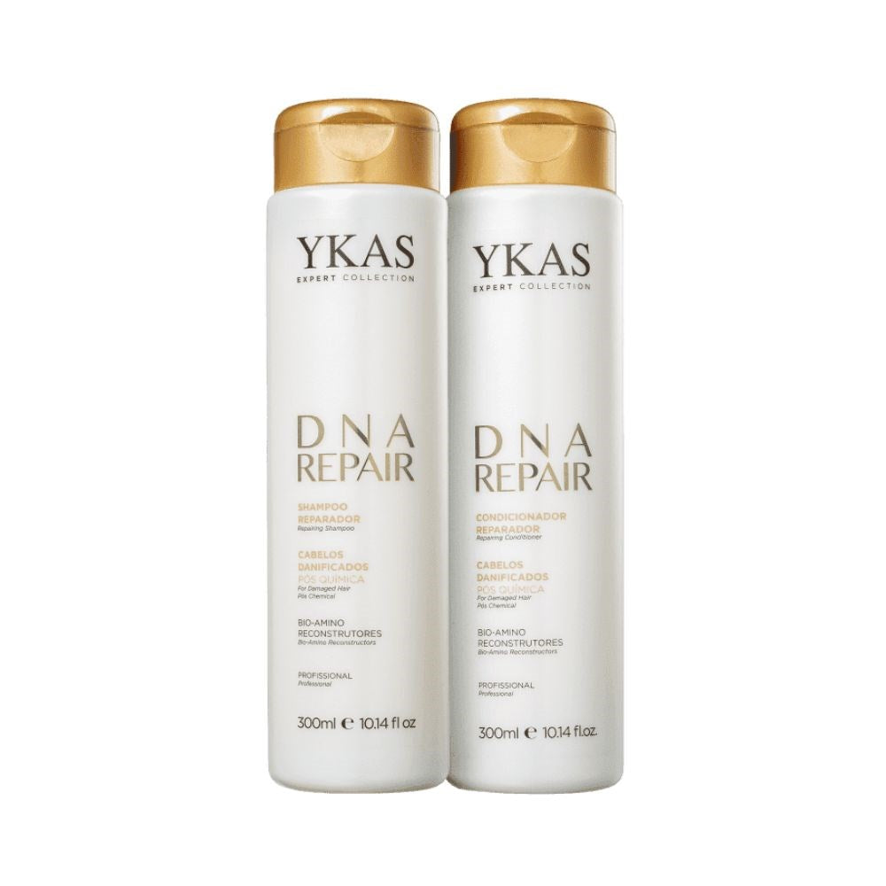 Kit Ykas Dna Repair Shampoo + Condicionador 300 ml