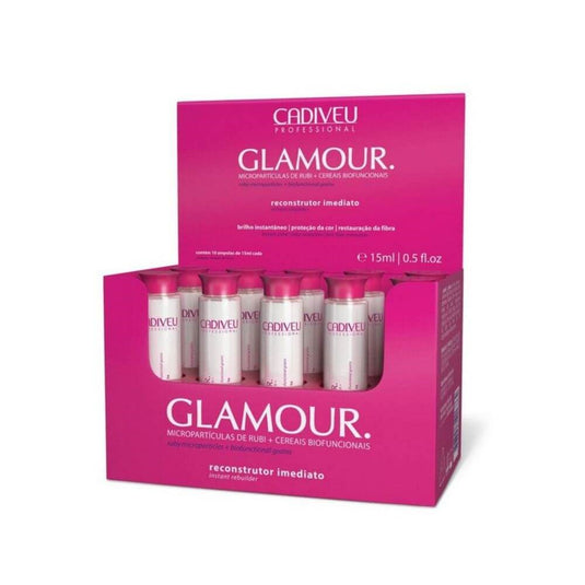 Kit Cadiveu Glamour Reconstrutor Imediato 10 x 15 ml