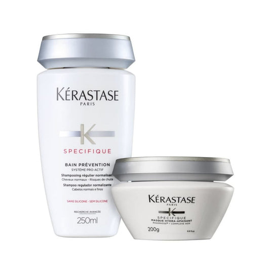Kit Kérastase Spécifique Prévention Shampoo 250 ml + Máscara Hydra 200 g
