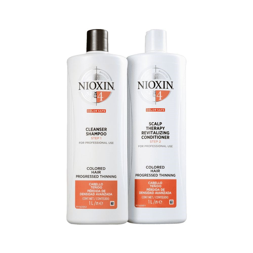 Kit Nioxin System 4 Shampoo + Condicionador (2 x 1 Litro)