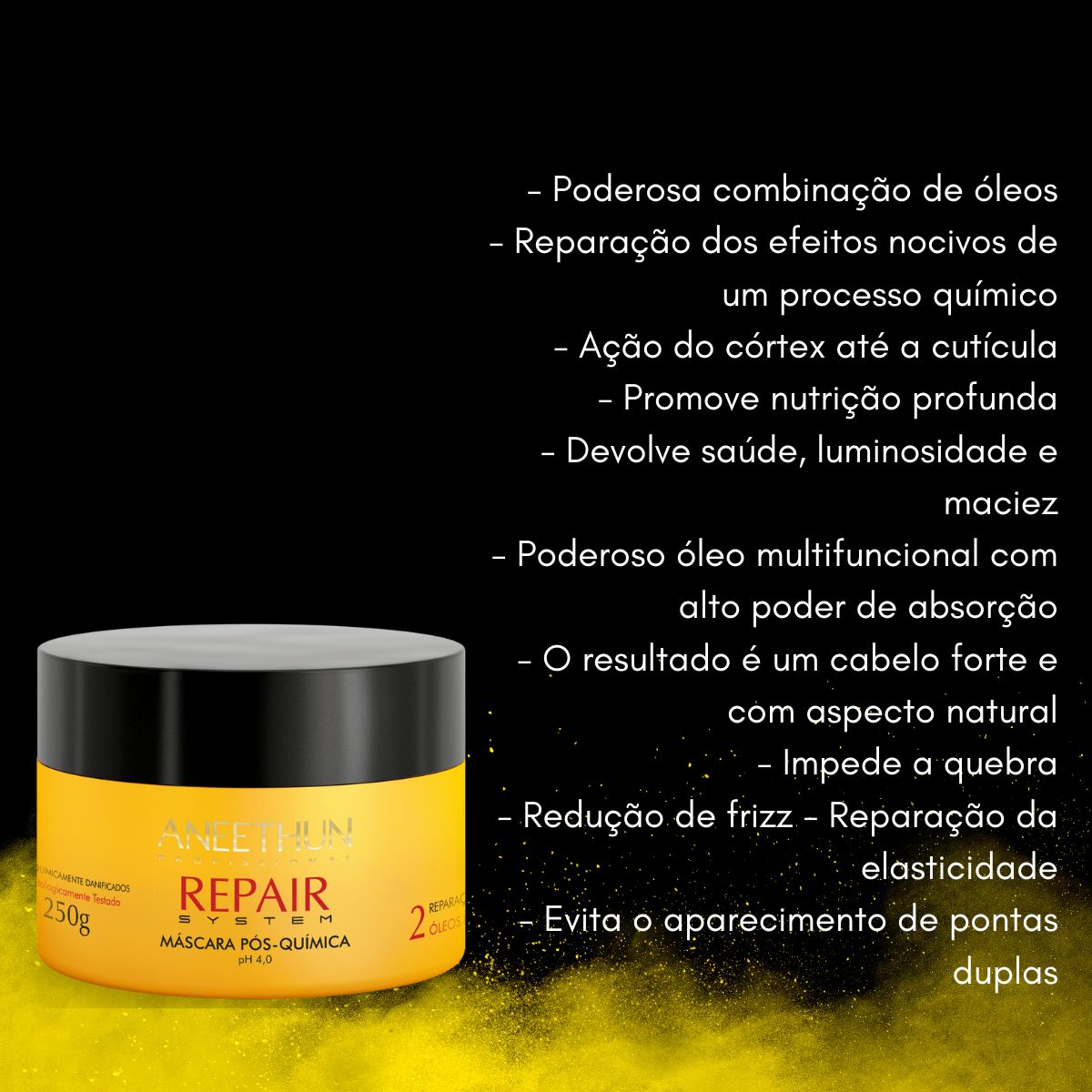 Máscara Aneethun Repair Pós Química 250 g