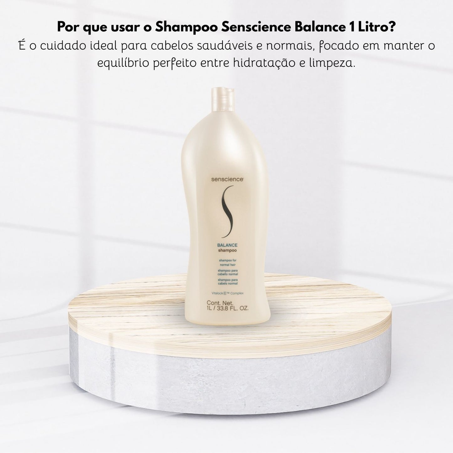 Shampoo Senscience Balance 1 Litro