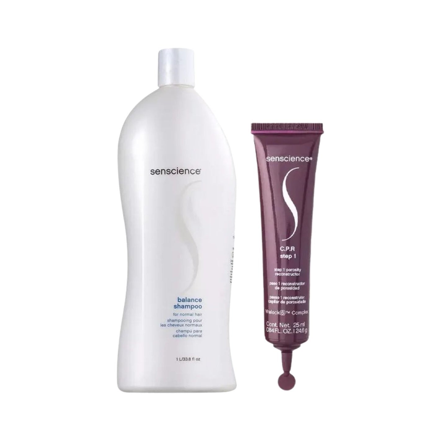 Kit Senscience Balance Shampoo 280 ml + C.P.R 25 ml