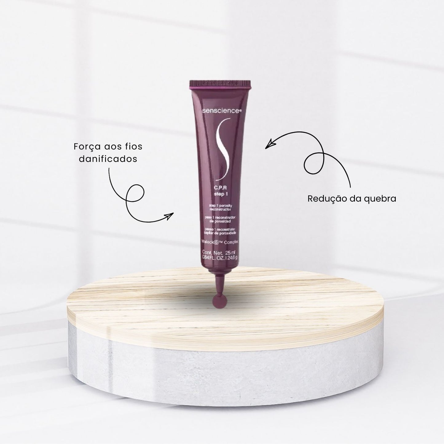 Kit Senscience Balance Shampoo 280 ml + C.P.R 25 ml