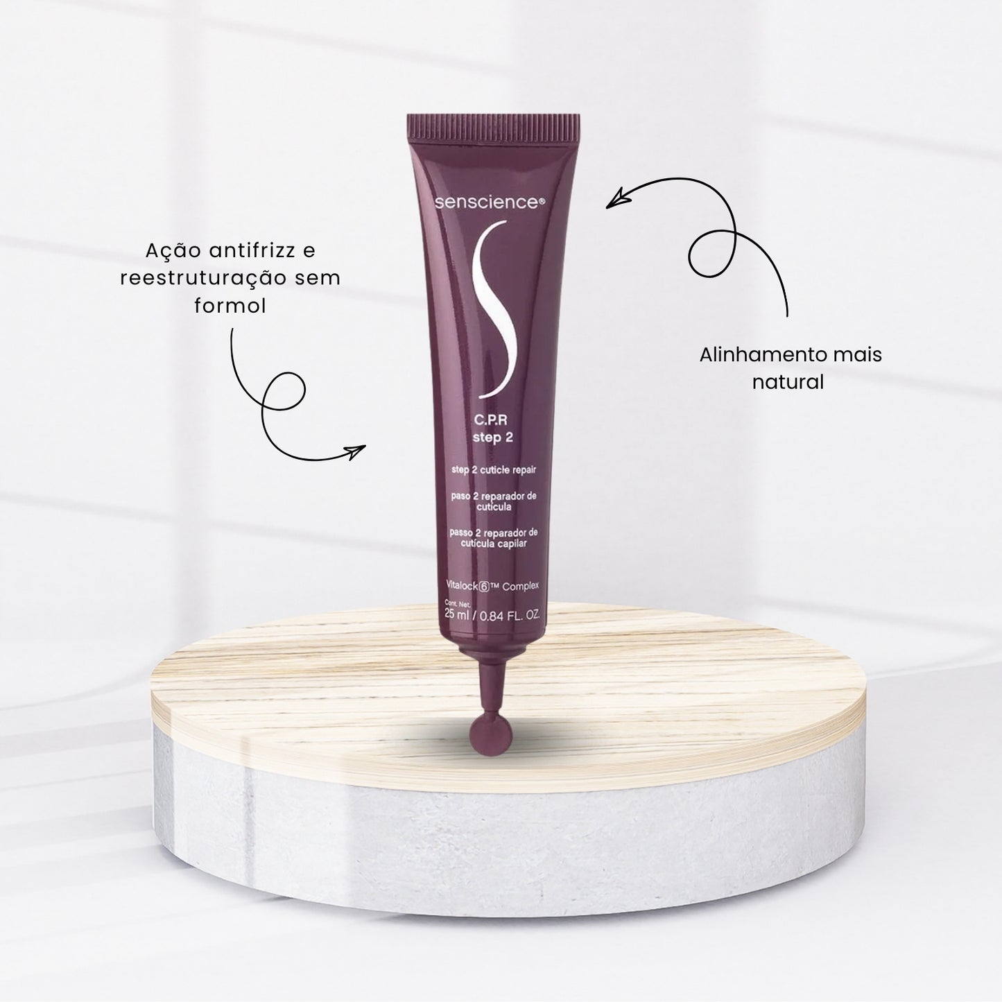 Senscience C.P.R Tratamento Reconstrutor de Porosidade da Cutícula 25 ml