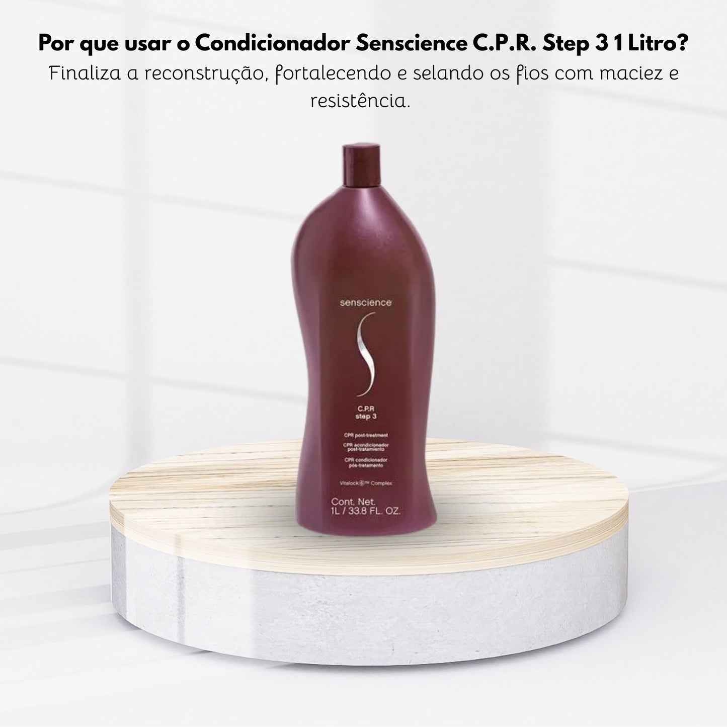 Condicionador Senscience C.P.R. Step 3 1 Litro