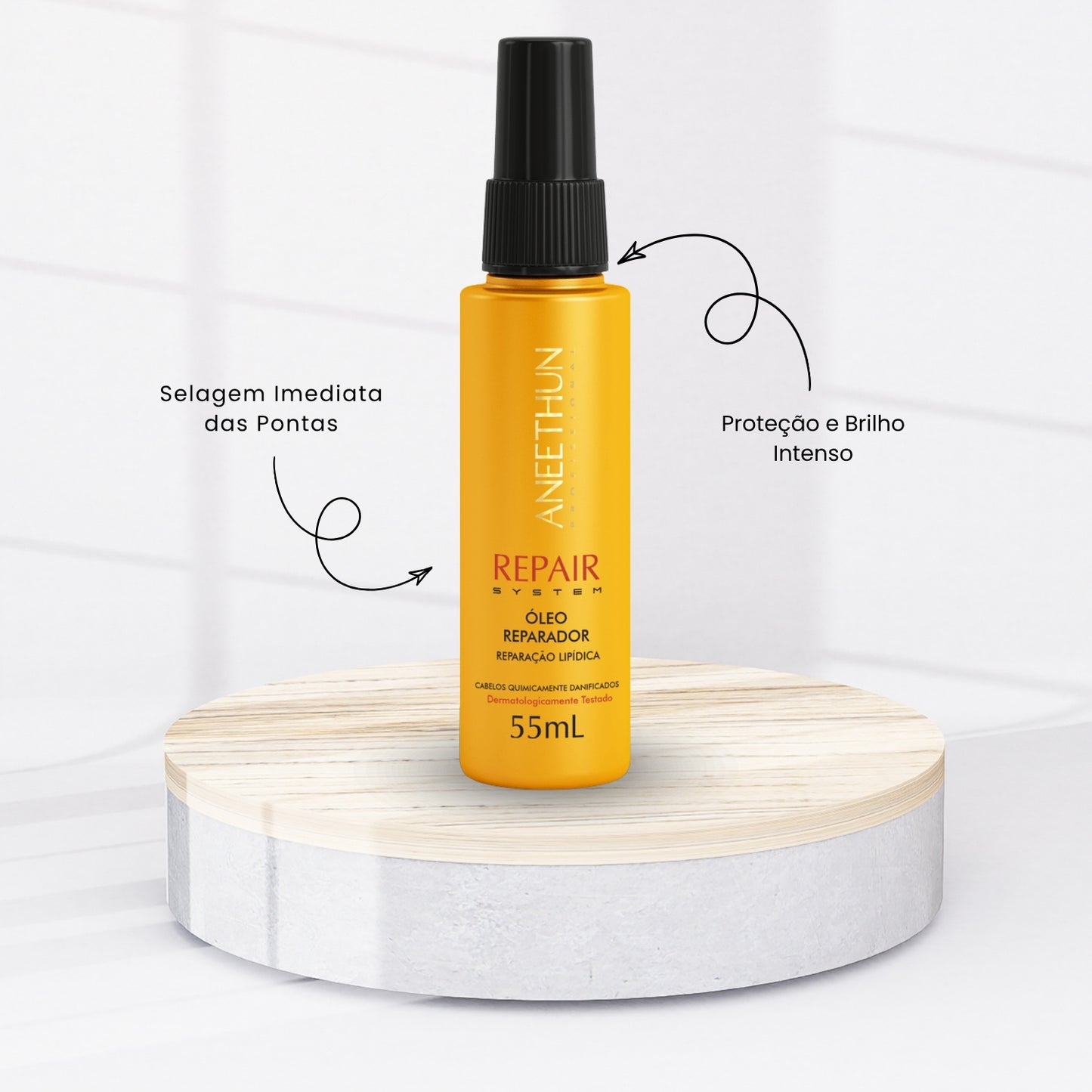 Oleo Capilar Aneethun Repair Reparador de Pontas 55 ml
