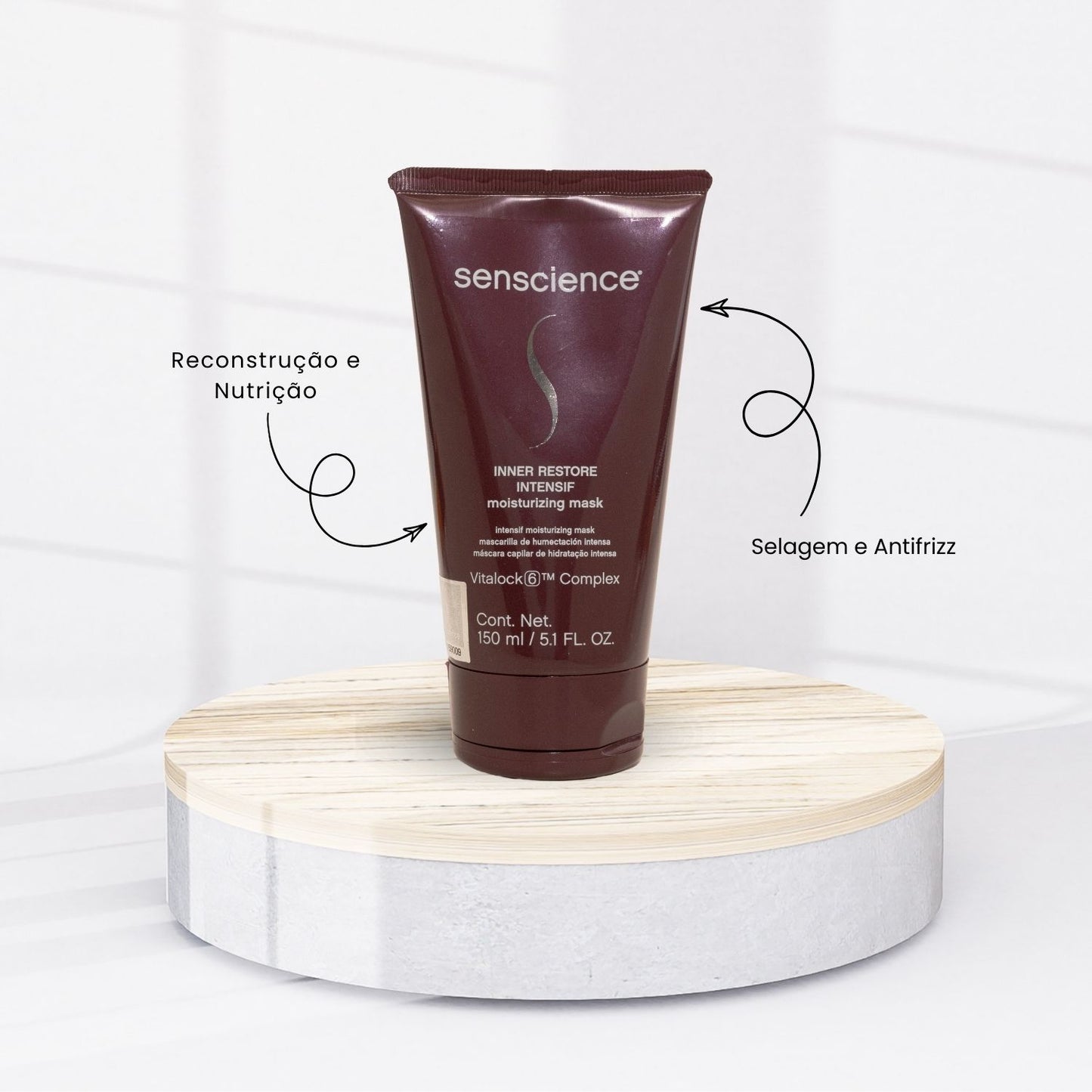 Máscara Senscience Inner Restore Intensif 150 ml