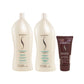 Kit Senscience Silk Moisture Shampoo + Condicionador 1 Litro + Inner Restore 200 ml