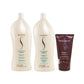 Kit Senscience Silk Moisture Shampoo + Condicionador 1 Litro + Inner Restore Intensif 150 ml