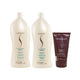 Kit Senscience Silk Moisture Shampoo + Condicionador 1 Litro + Inner Restore Intensif 150 ml