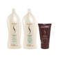 Kit Senscience Silk Moisture Shampoo + Condicionador 1 Litro + Moisture Lock 150 ml