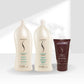 Kit Senscience Silk Moisture Shampoo + Condicionador 1 Litro + Moisture Lock 150 ml