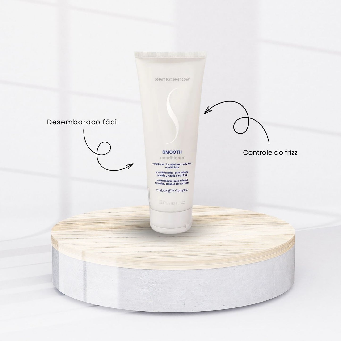 Condicionador Senscience Smooth 240 ml