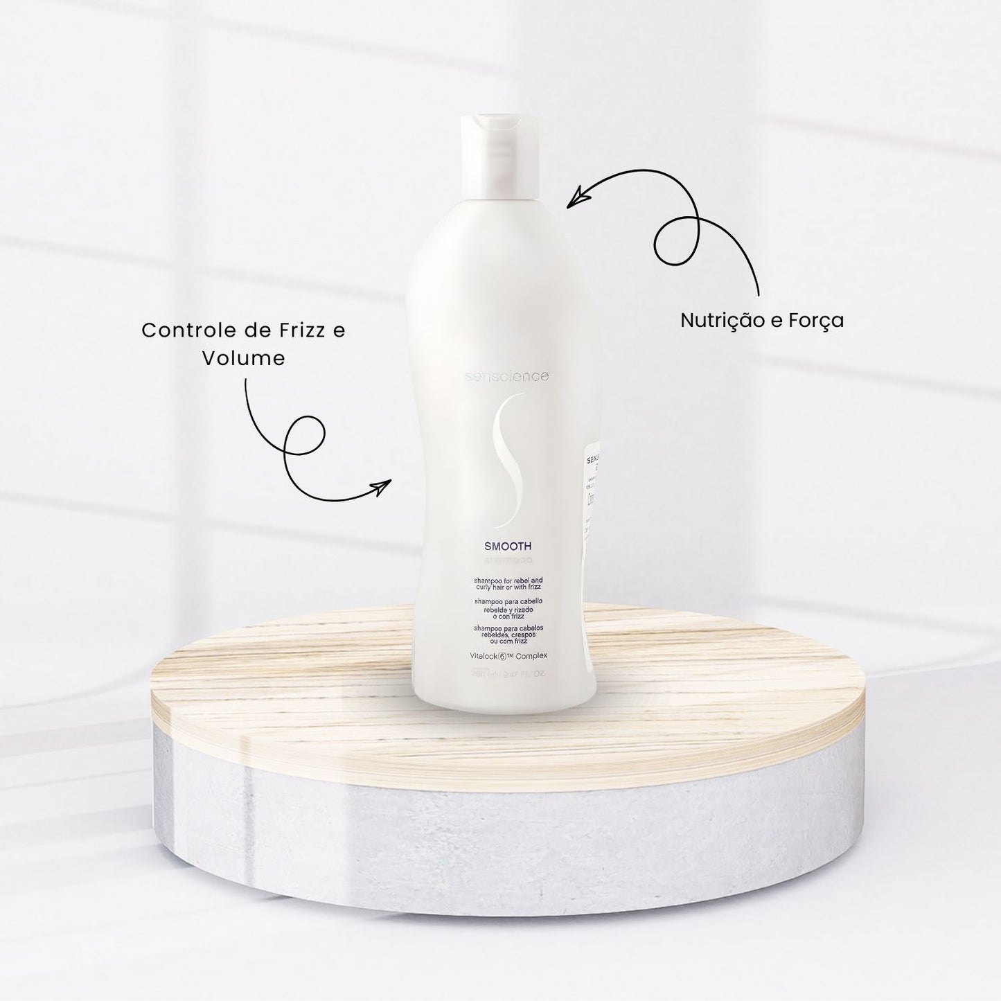 Shampoo Senscience Smooth 280 ml