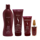 Kit Senscience True Hue Shampoo 280 ml + Condicionador 240 ml + Moisture Lock Leave-in 150 ml + Color Protecting 55 ml