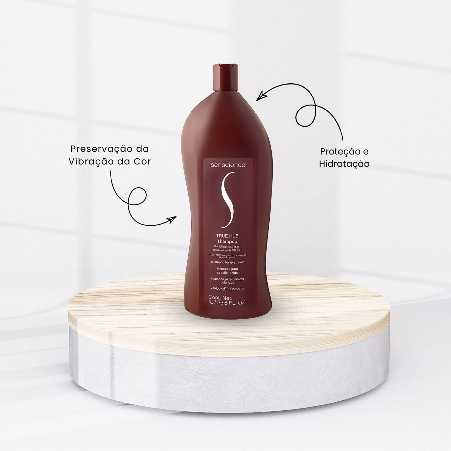 Shampoo Senscience True Hue 1 Litro
