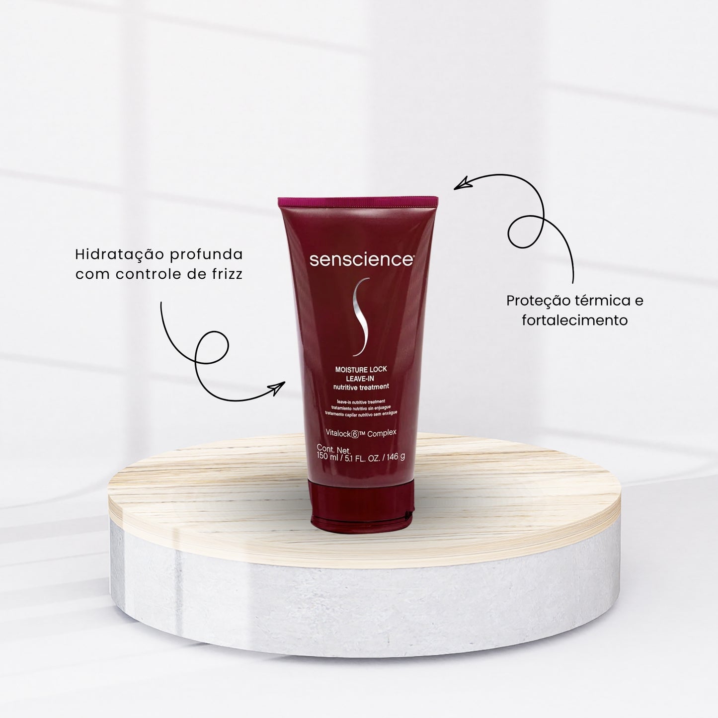 Kit Senscience True Hue Violet Shampoo + Condicionador 1 Litro + Moisture Lock + C.P.R 25 ml