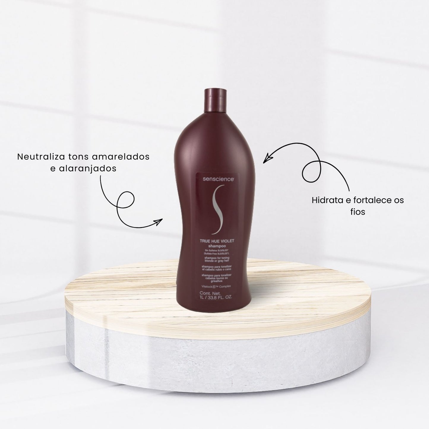 Shampoo Senscience True Hue Violet 1 Litro