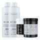 Kit Madamelis Ultimate Escova Progressiva 2 x 1 Litro + Botox Capilar Matizador Neuter Yellow 1 Kg + BTX Pro Control 1 Kg