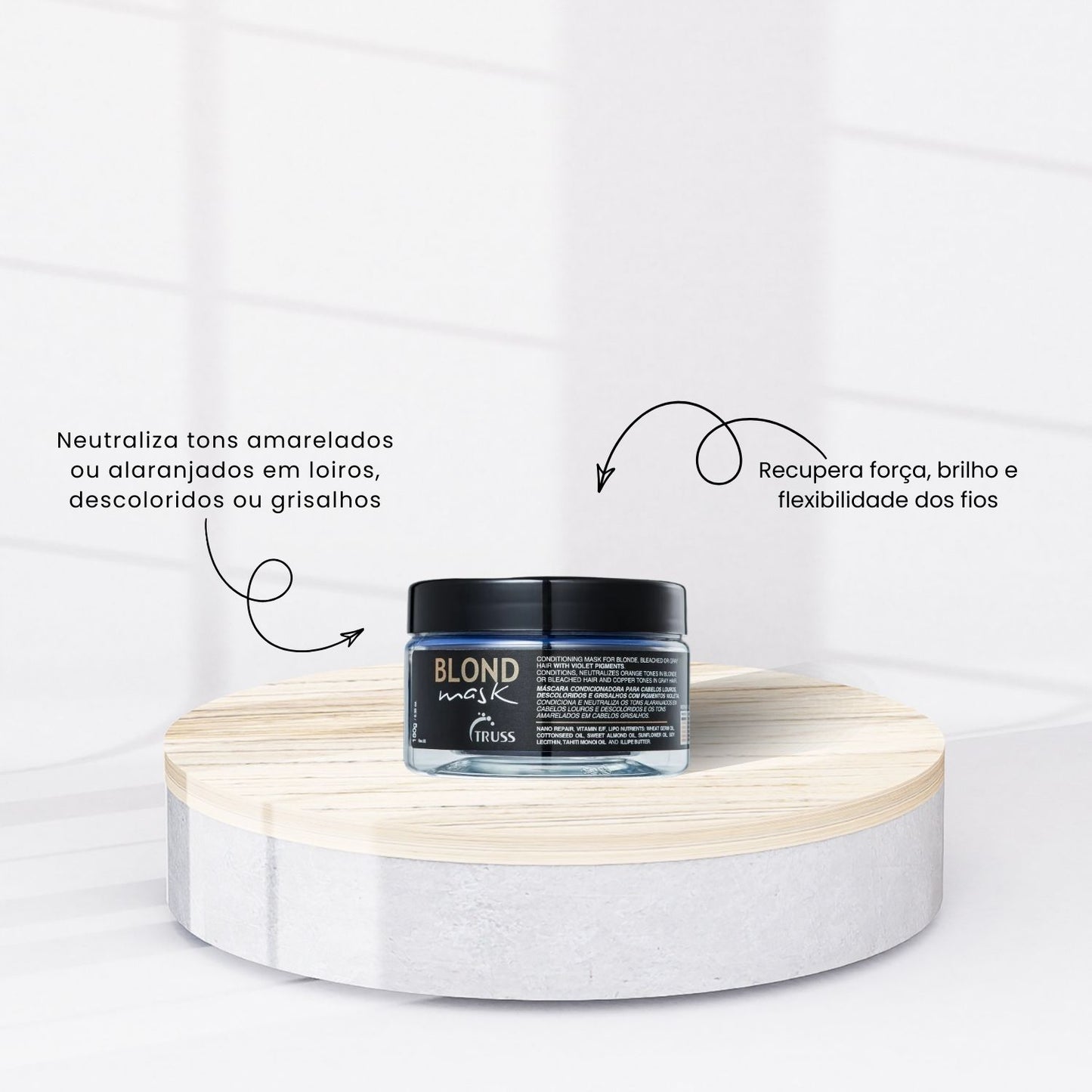 Máscara Matizadora Truss Blond Mask 180 ml