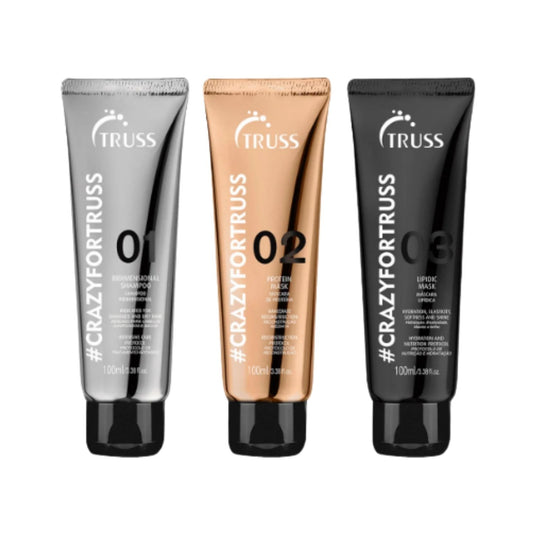 Kit Truss Crazy For Truss Reconstrução Capilar (3 x 100 ml)