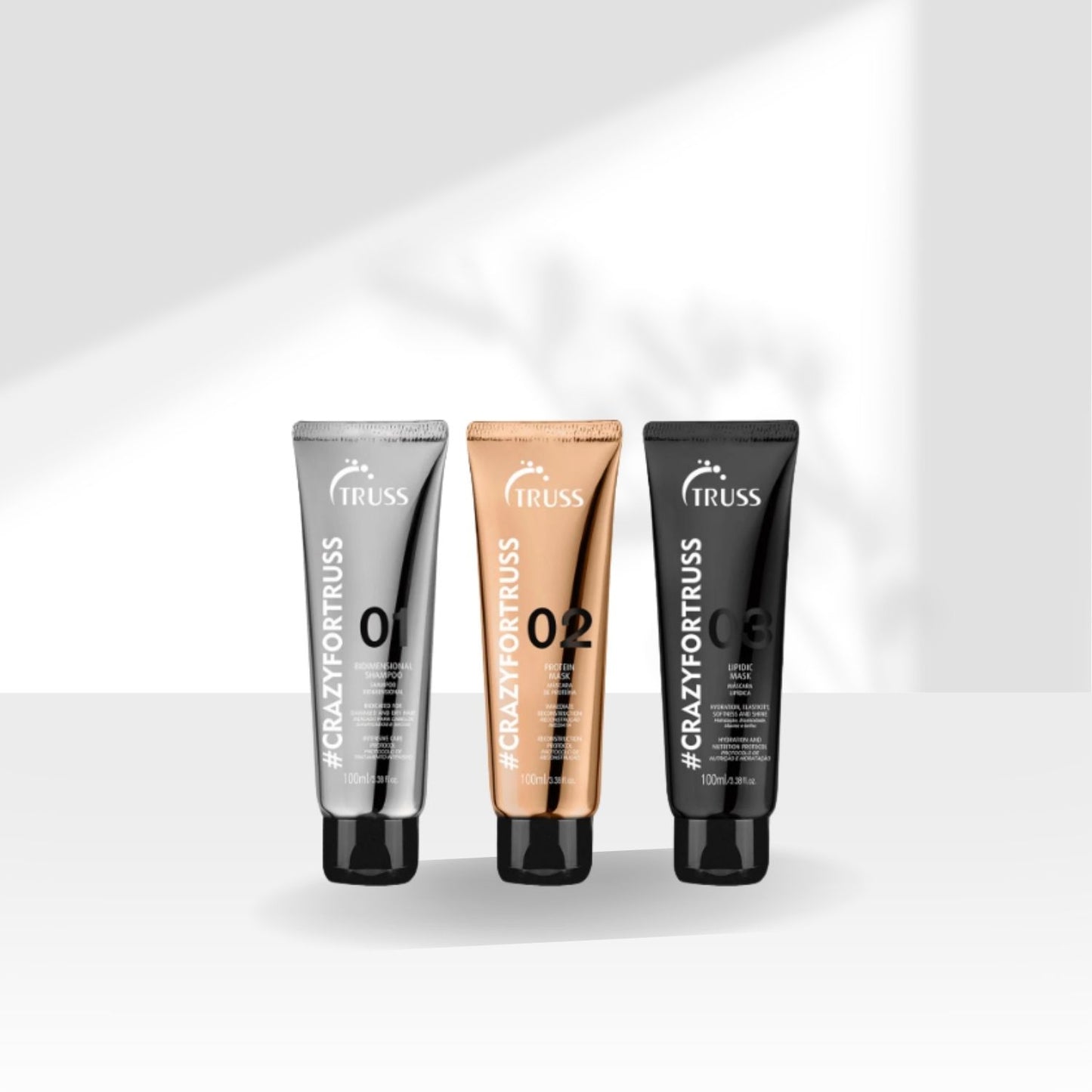 Kit Truss Crazy For Truss Reconstrução Capilar (3 x 100 ml)