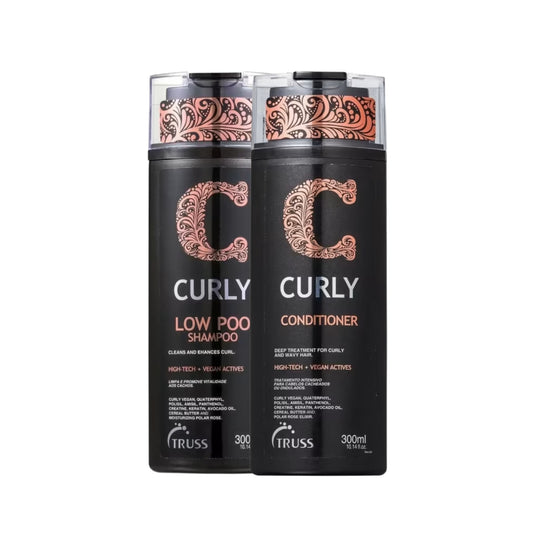 Kit Truss Curly Low Poo Shampoo 300 ml + Condicionador 300 ml