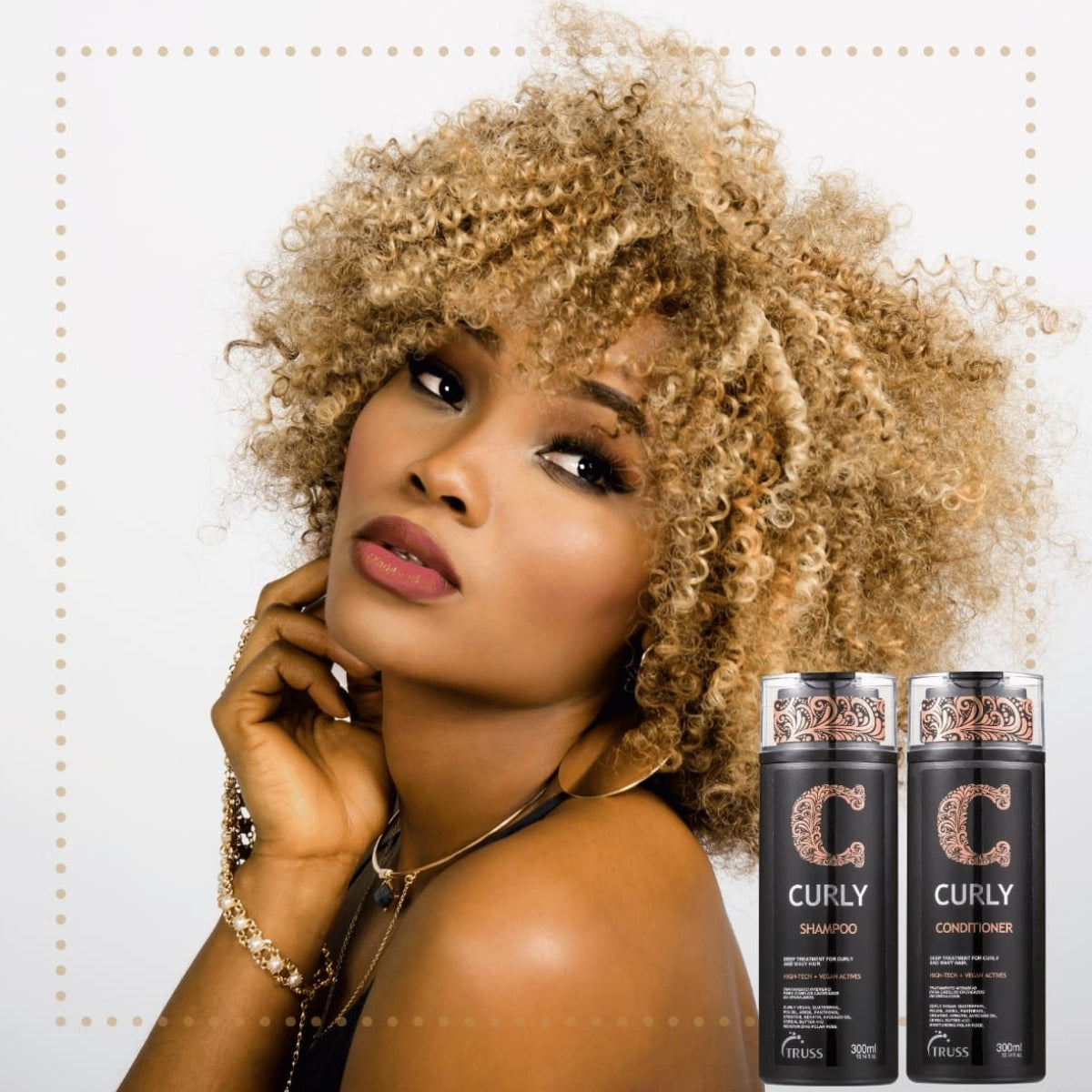 Kit Truss Curly Shampoo 300 ml + Condicionador 300 ml