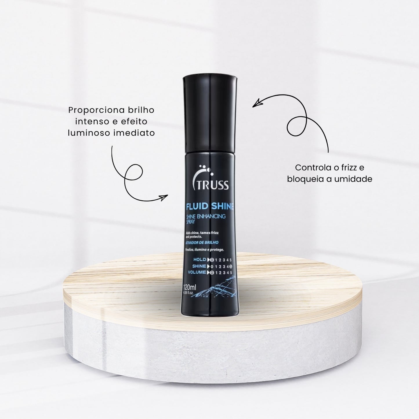 Spray Truss Fluid Shine de Brilho 120 ml