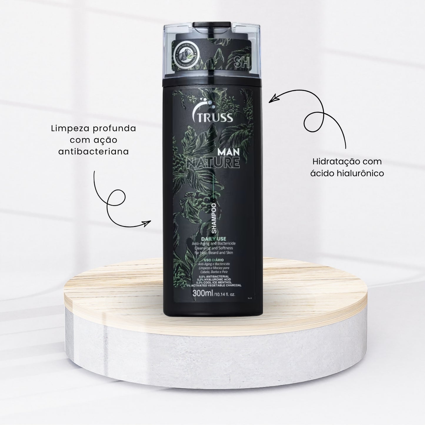 Shampoo Truss Man Nature 300 ml