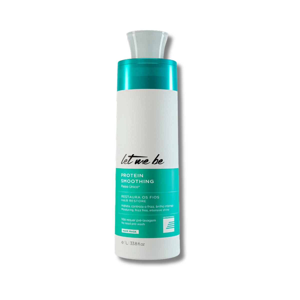Kit Let Me Be Smoothing Treatment Escova Progressiva 5 x 1 Litro