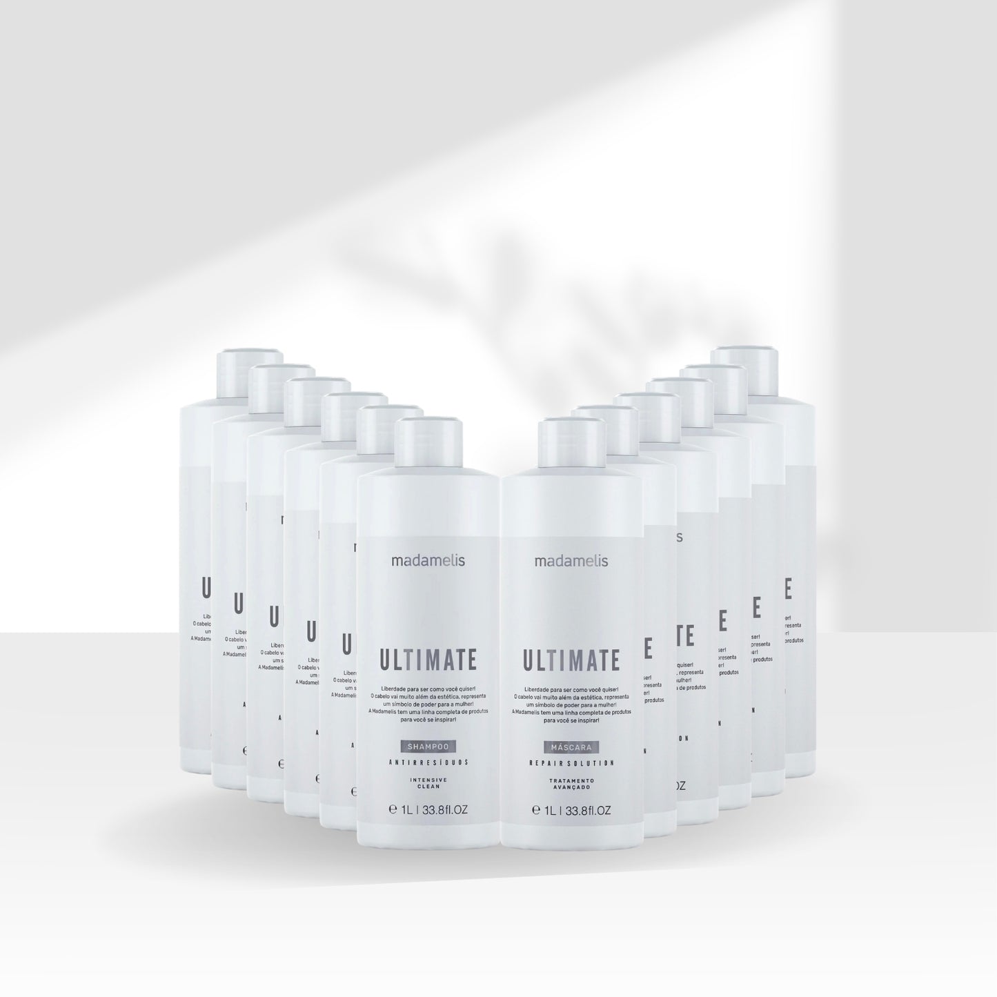 Kit Madamelis Ultimate Escova Progressiva 6 (2 x 1 Litro)