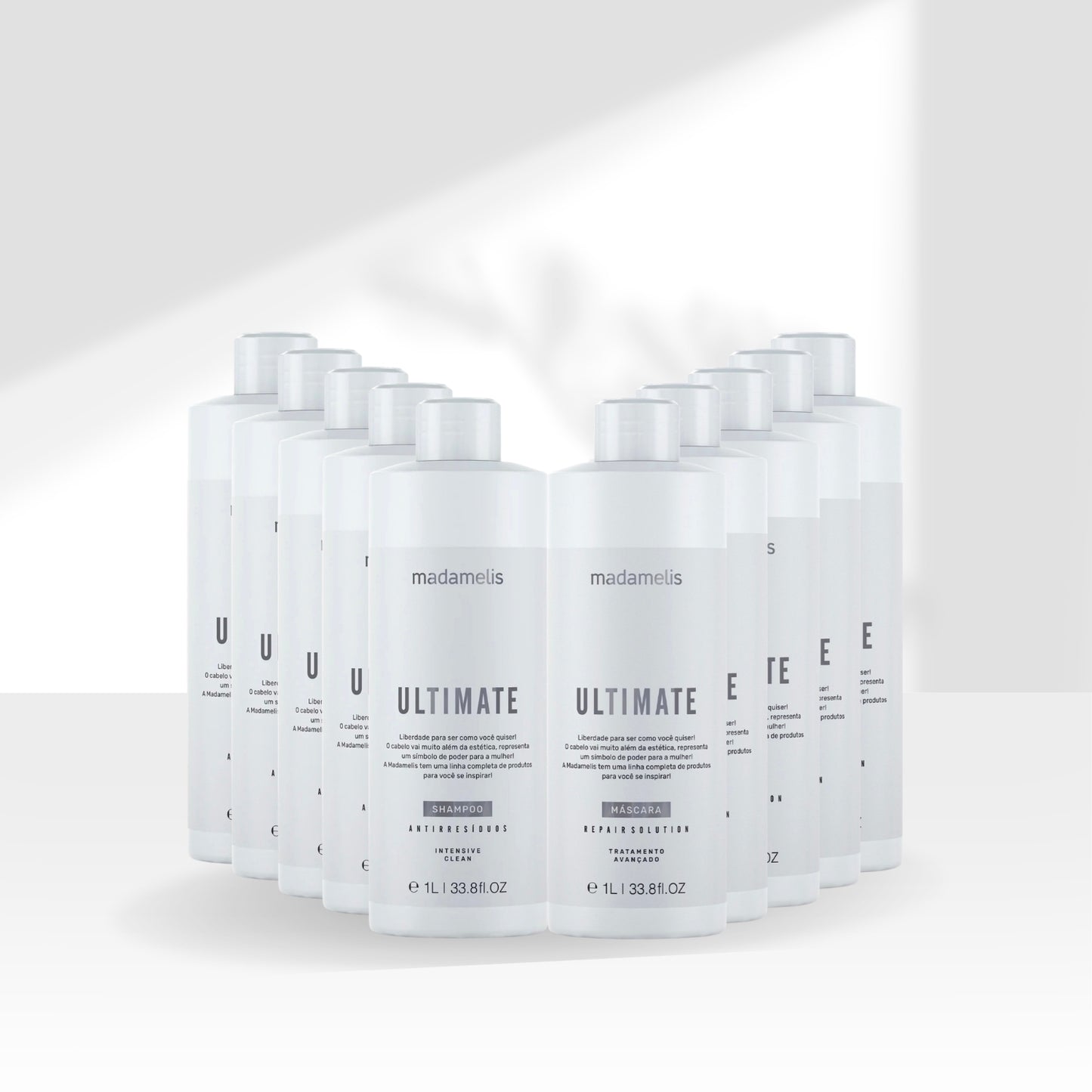 Kit Madamelis Ultimate Escova Progressiva 5 (2 x 1 Litro)