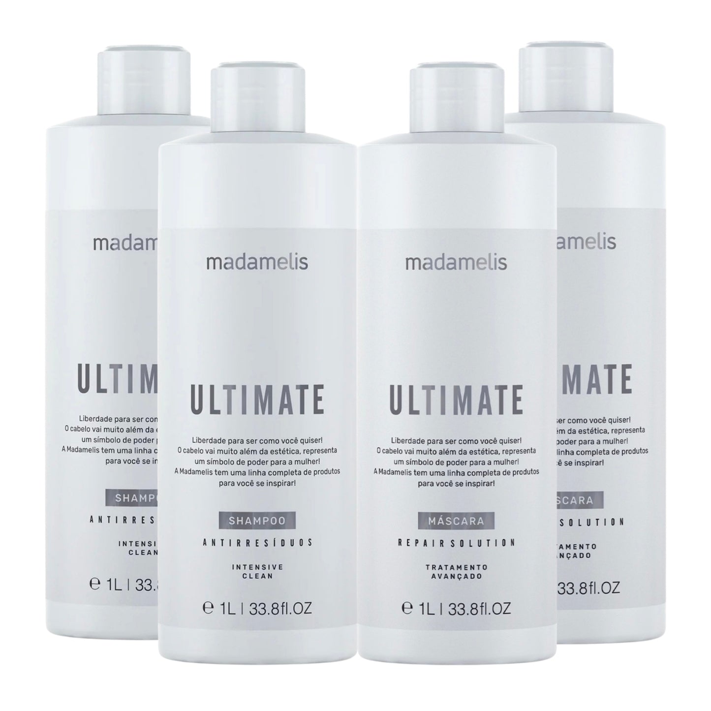 Kit Madamelis Ultimate Escova Progressiva 2 (2 x 1 Litro)