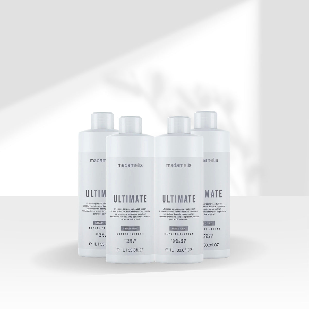 Kit Madamelis Ultimate Escova Progressiva 2 (2 x 1 Litro)