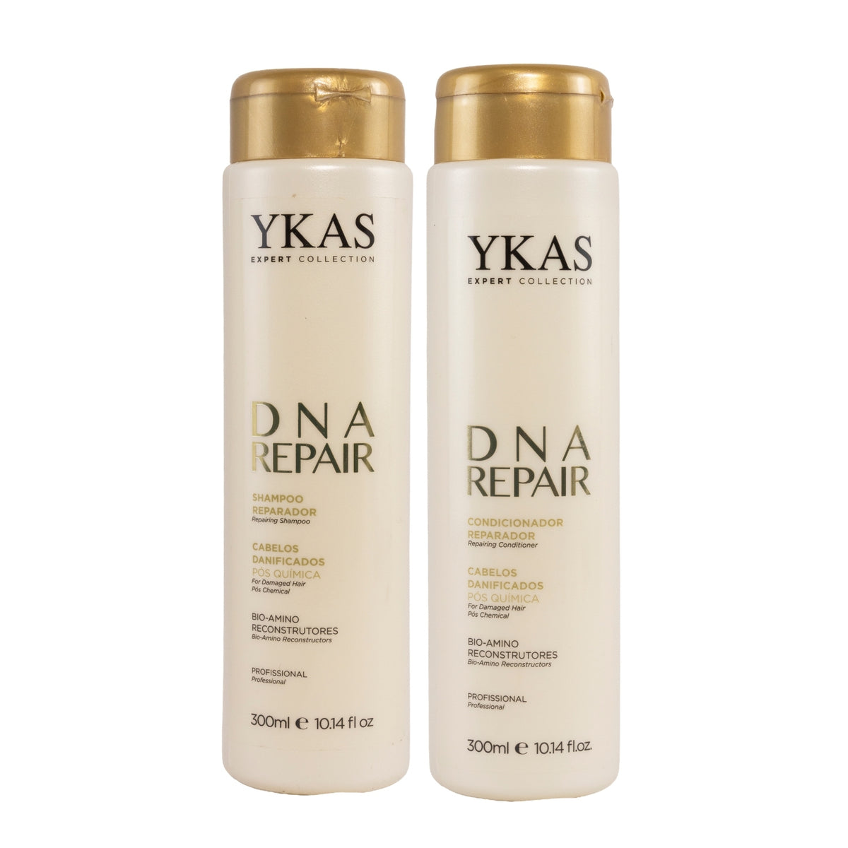 Kit Ykas Dna Repair Shampoo + Condicionador 300 ml