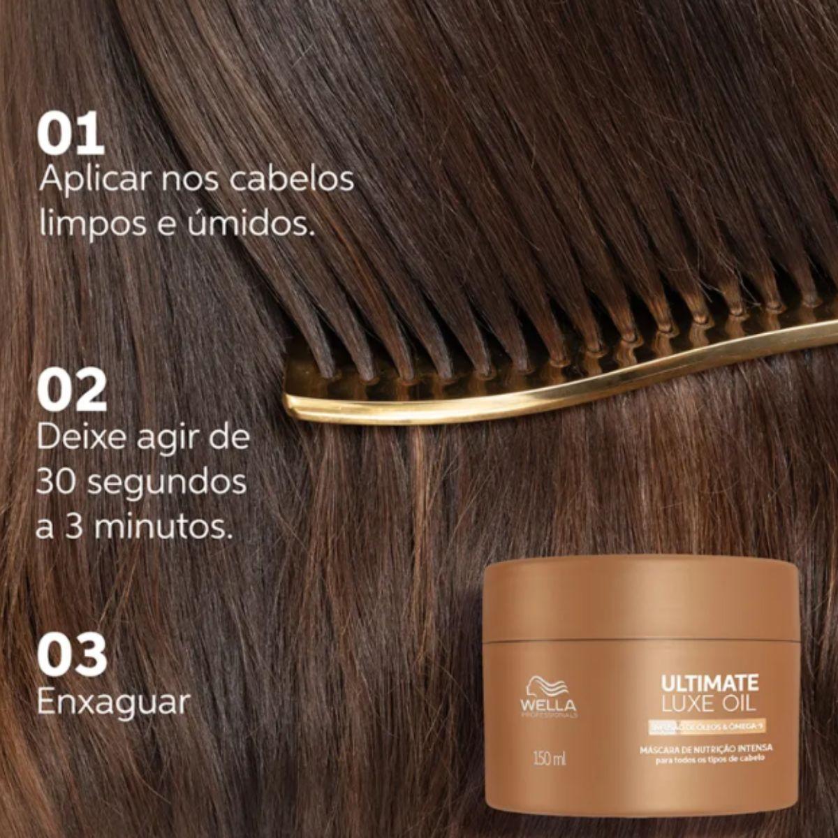 Máscara Wella Ultimate Luxe Oil 150 ml