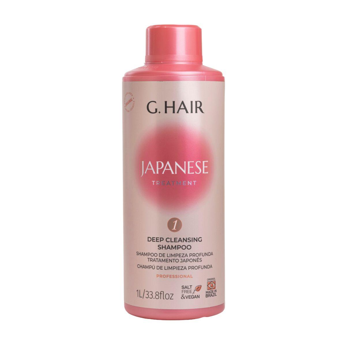 Progressiva G.Hair Escova Japonesa Tratamento Antifrizz (2 x 1 Litro)