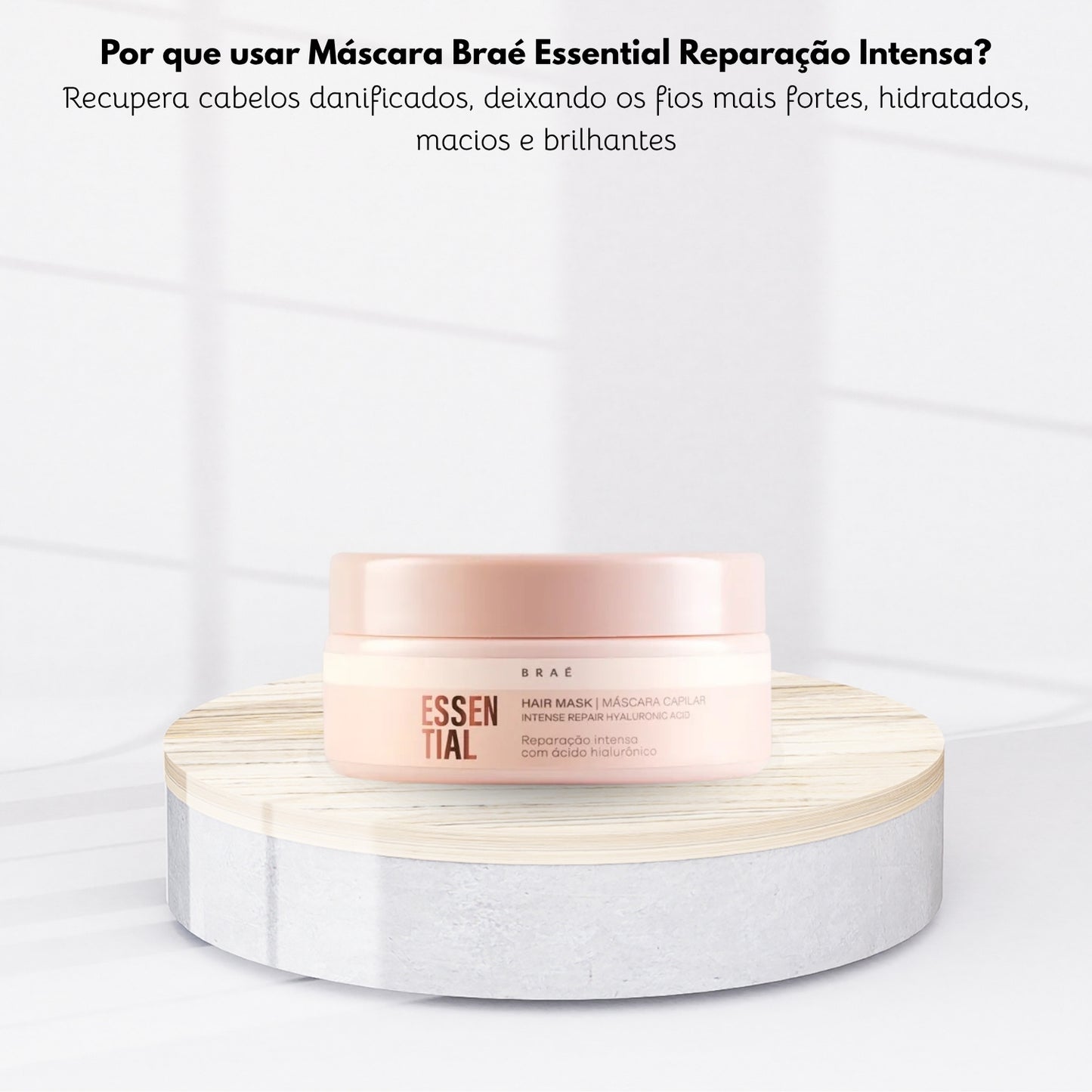 Máscara Braé Essential Reparação Intensa 200 g