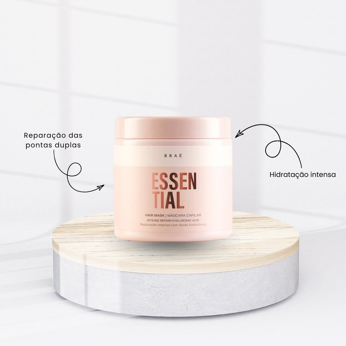 Máscara Braé Essential Reparação Intensa 500 g