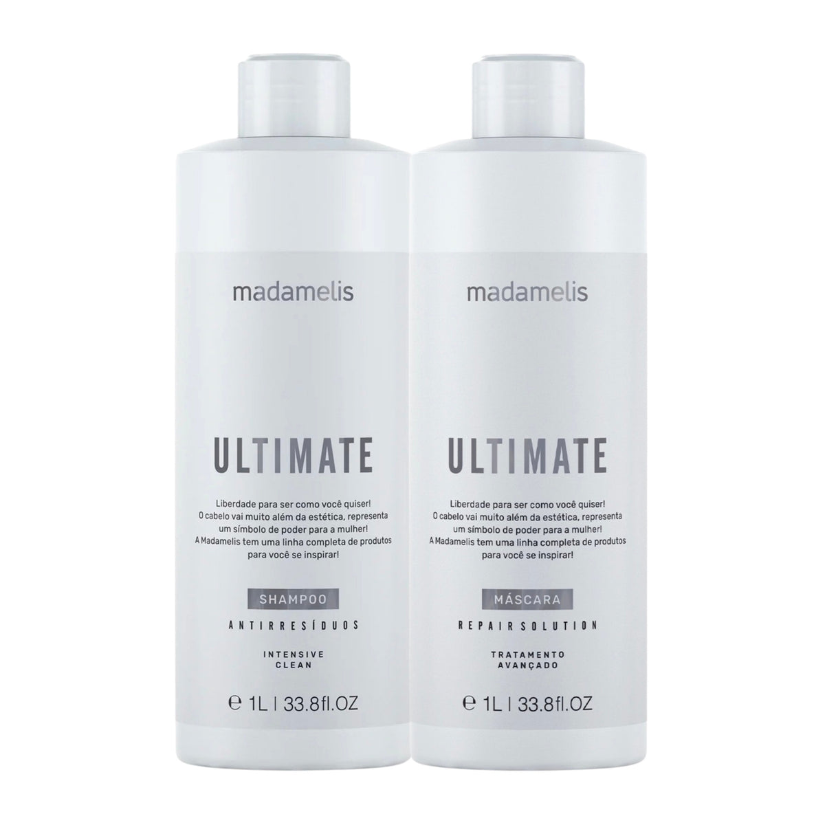 Kit Madamelis Ultimate Escova Progressiva (2 x 1 Litro)